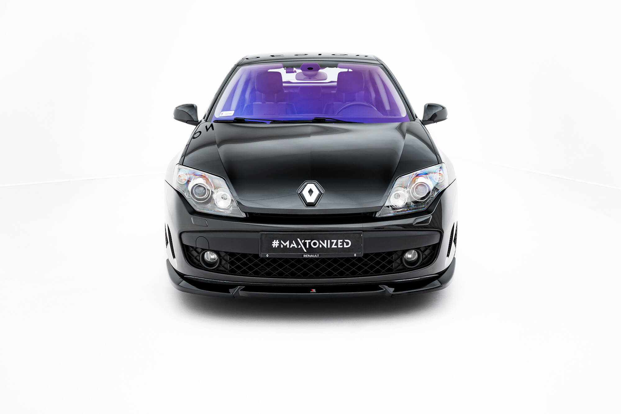 FRONT SPLITTER SUITABLE FOR RENAULT LAGUNA HATCHBACK GT MK3 – MAXTON DESIGN