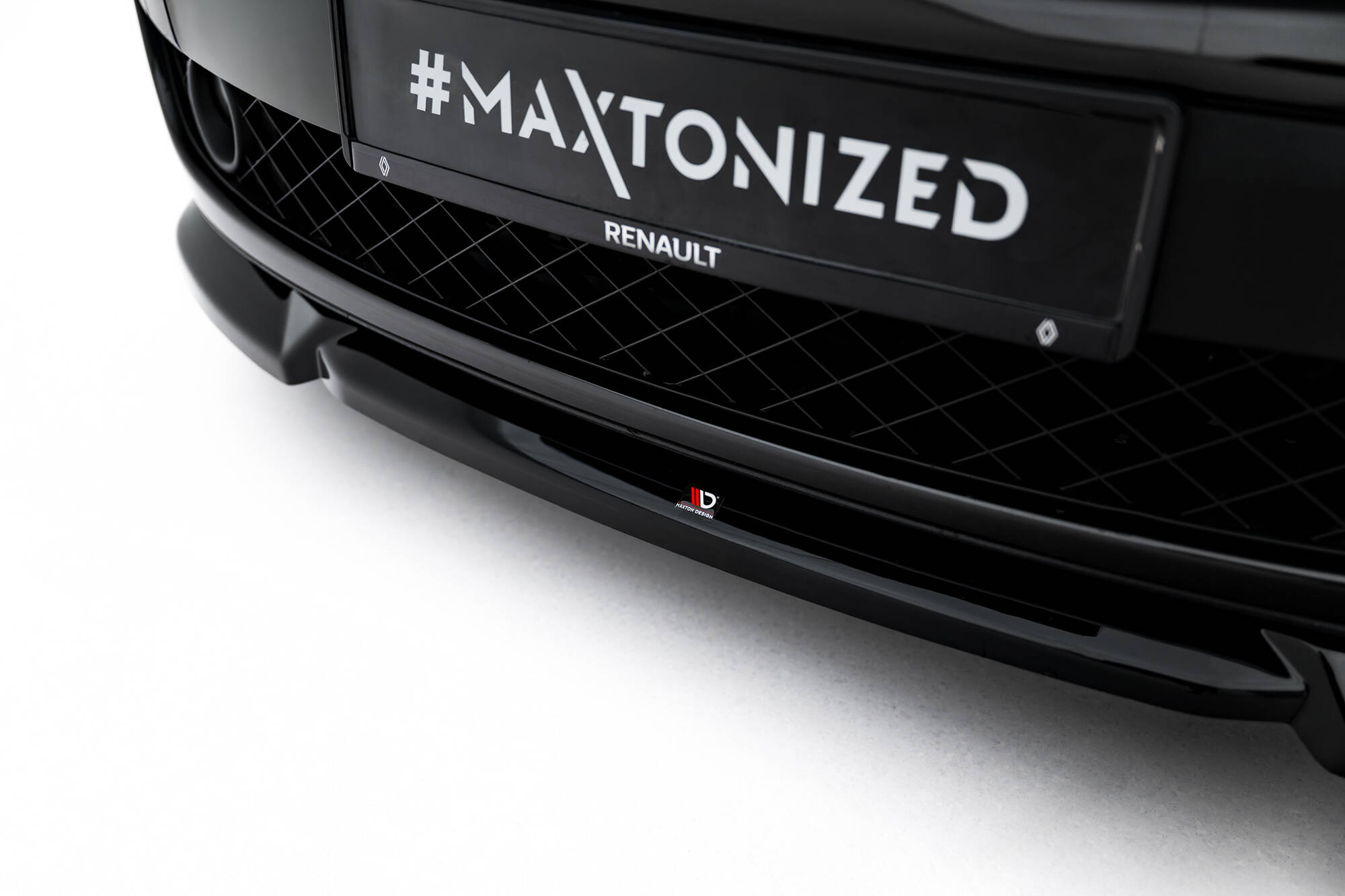 FRONT SPLITTER SUITABLE FOR RENAULT LAGUNA HATCHBACK GT MK3 – MAXTON DESIGN - 2
