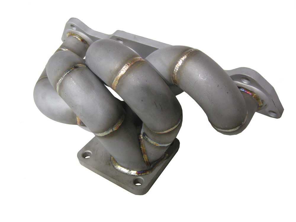 MITSUBISHI EVO 4-9 HIGH QUALITY STAINLESS STEEL RACE HEADER - 7