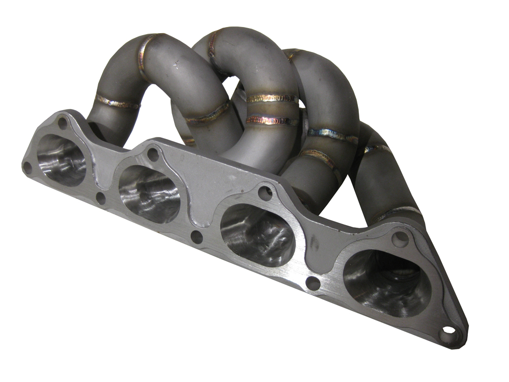 MITSUBISHI EVO 4-9 HIGH QUALITY STAINLESS STEEL RACE HEADER - 3