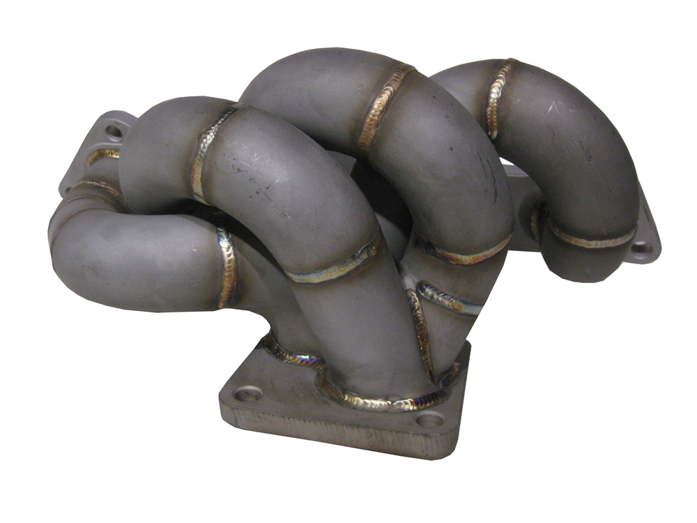 MITSUBISHI EVO 4-9 HIGH QUALITY STAINLESS STEEL RACE HEADER - 2