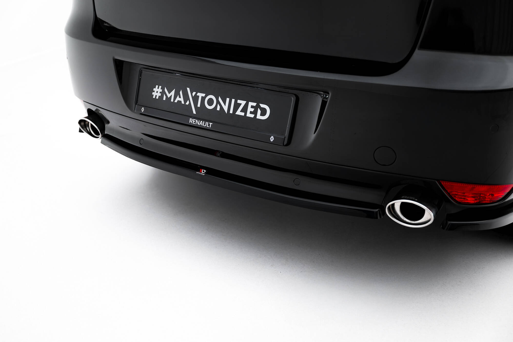 REAR SPLITTER SUITABLE FOR RENAULT LAGUNA HATCHBACK GT MK3 – MAXTON DESIGN