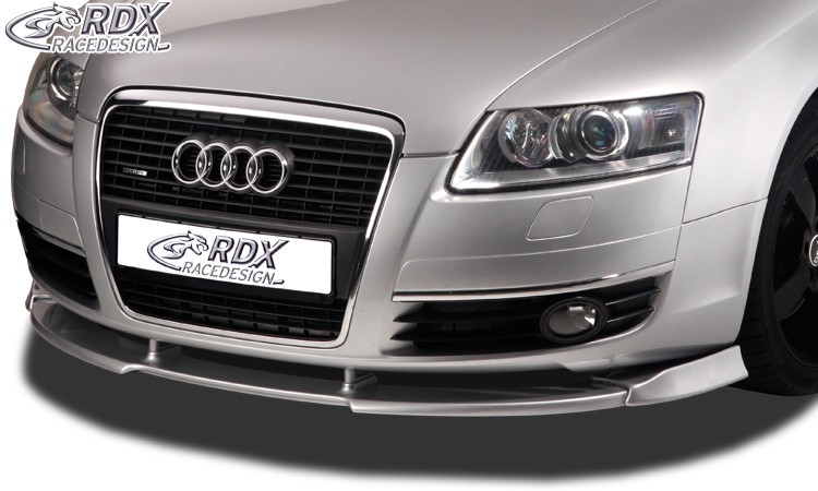 FRONT SPOILER VARIO-X AUDI A6 4F -2008 FRONT LIP SPLITTER