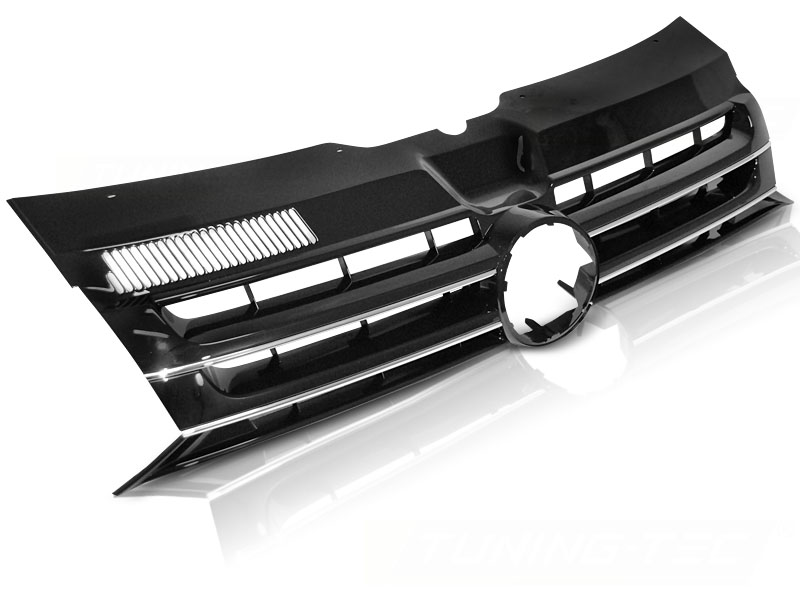 GRILL KROM/SVART TILL VW T5 2010-2015 CARAVELLE MULTIVAN