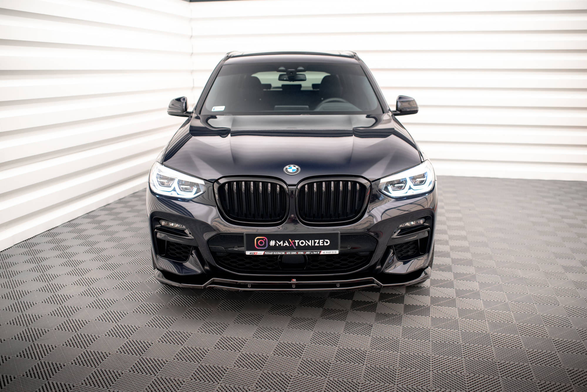 Front Splitter V.1 for BMW X3 M40d / M40i / M-Pack G01 - 2