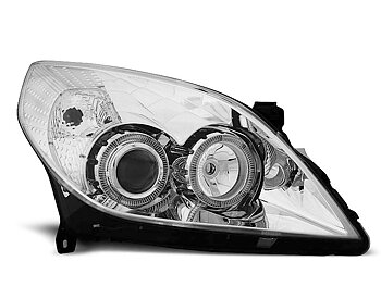 STRÅLKASTARE OPEL VECTRA C 09.05-08 ANGEL EYES KROMADE
