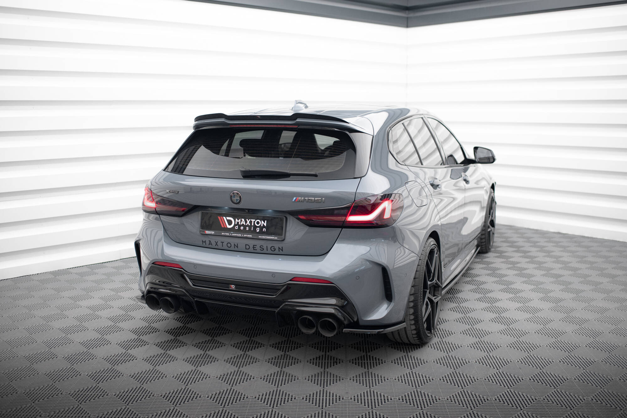 Rear Side Splitters V.3 BMW 1 F40 M-Sport / M135i - 2