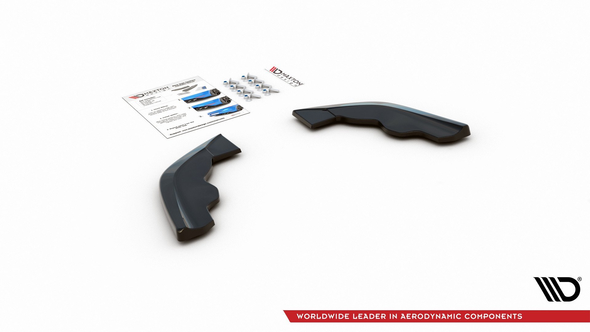 Rear Side Splitters V.3 BMW 1 F40 M-Sport / M135i - 7