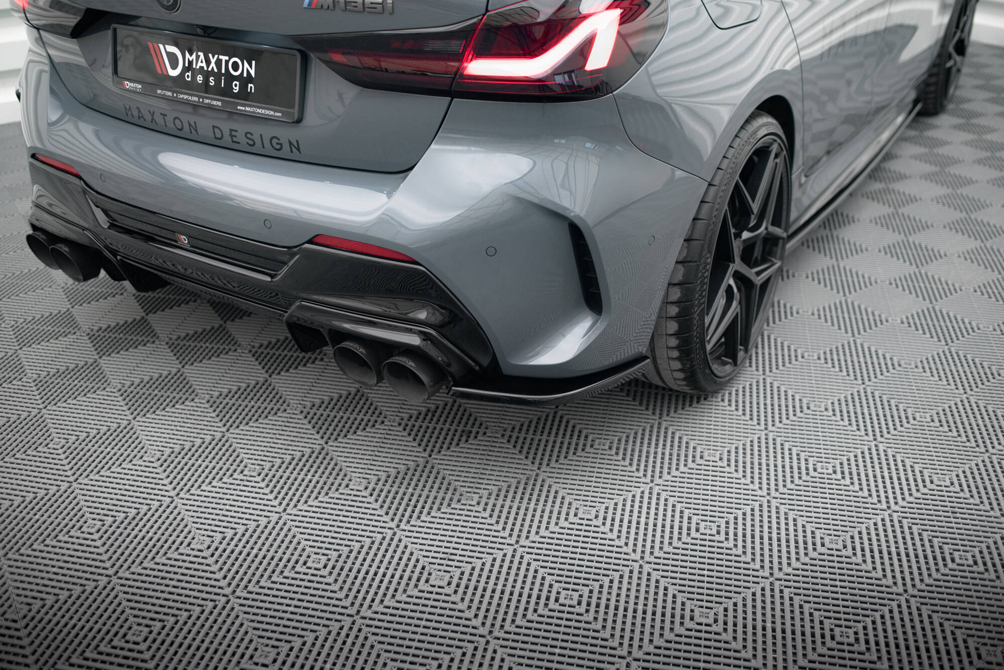 Rear Side Splitters V.3 BMW 1 F40 M-Sport / M135i - 3