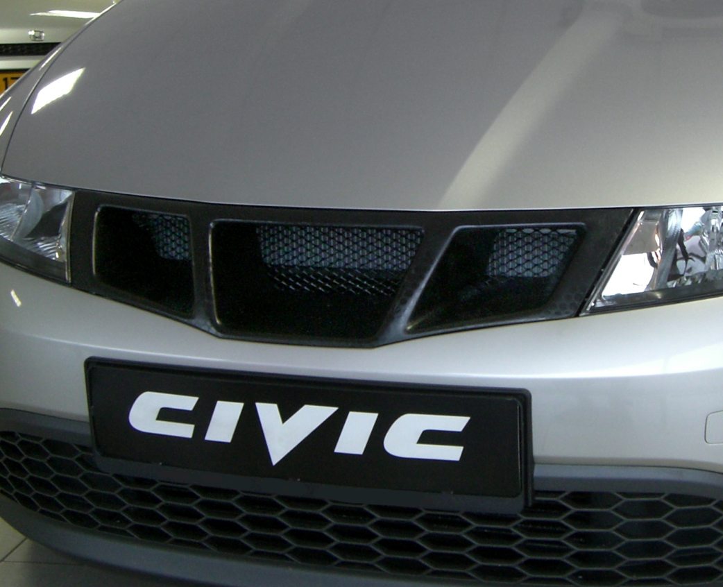 HONDA CIVIC 06+ FN/FK 3/5D SPORT GRILL [CARZONE] - 2