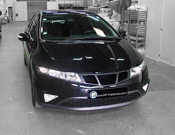 HONDA CIVIC 06+ FN/FK 3/5D SPORT GRILL [CARZONE]