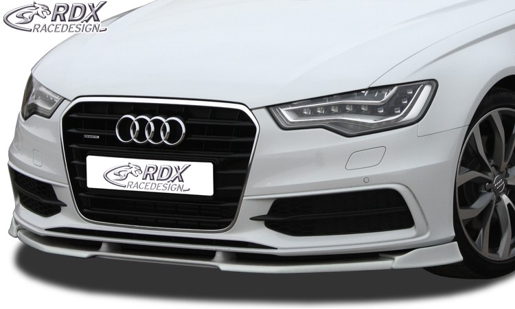 FRONT SPOILER VARIO-X AUDI A6 C7 (S-LINE- AND S6-FRONTBUMPER) FRONT LIP SPLITTER