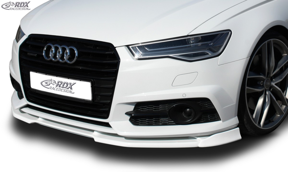 FRONT SPOILER VARIO-X AUDI A6 C7 (S-LINE- AND S6-FRONTBUMPER) FRONT LIP SPLITTER