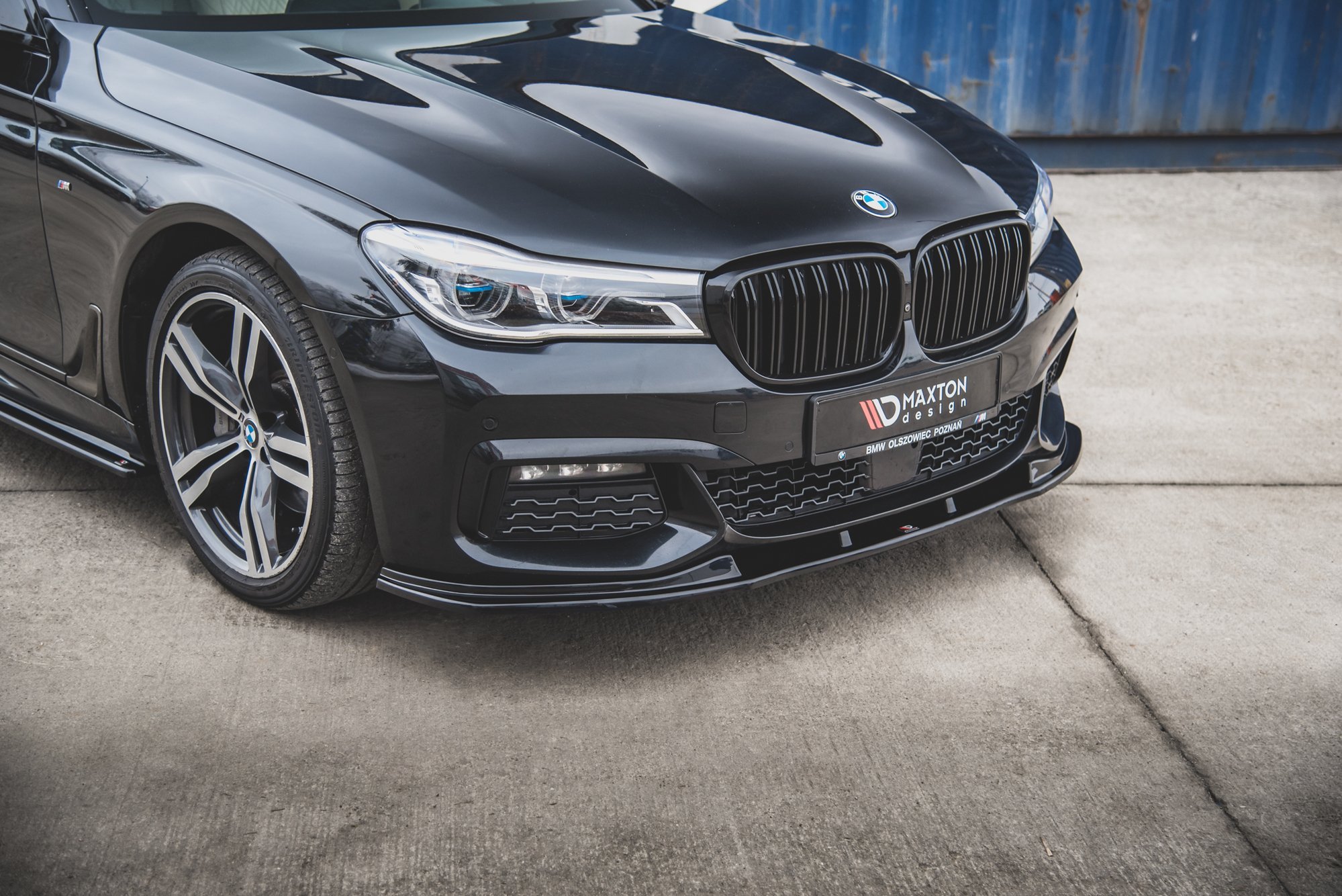 Front Splitter V2 Bmw 7 M-pack G11 (2015-2018) - 4