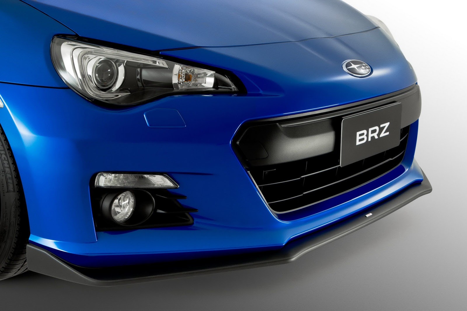 SUBARU BRZ 12+ ST-STYLE ABS FRONT LIP [SIX] - 2