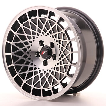 Japan Racing JR14 16x8 ET25 Blank Black Machined