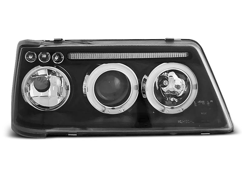 HEADLIGHTS PEUGEOT 205 09.83-10.96 ANGEL EYES BLACK