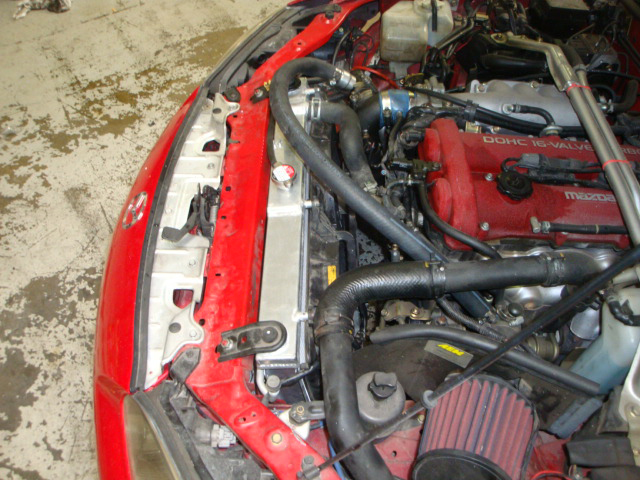 MAZDA MX5 98-04 1.8L ALU PERFORMANCE 2-ROW RADIATOR [MR] - 4