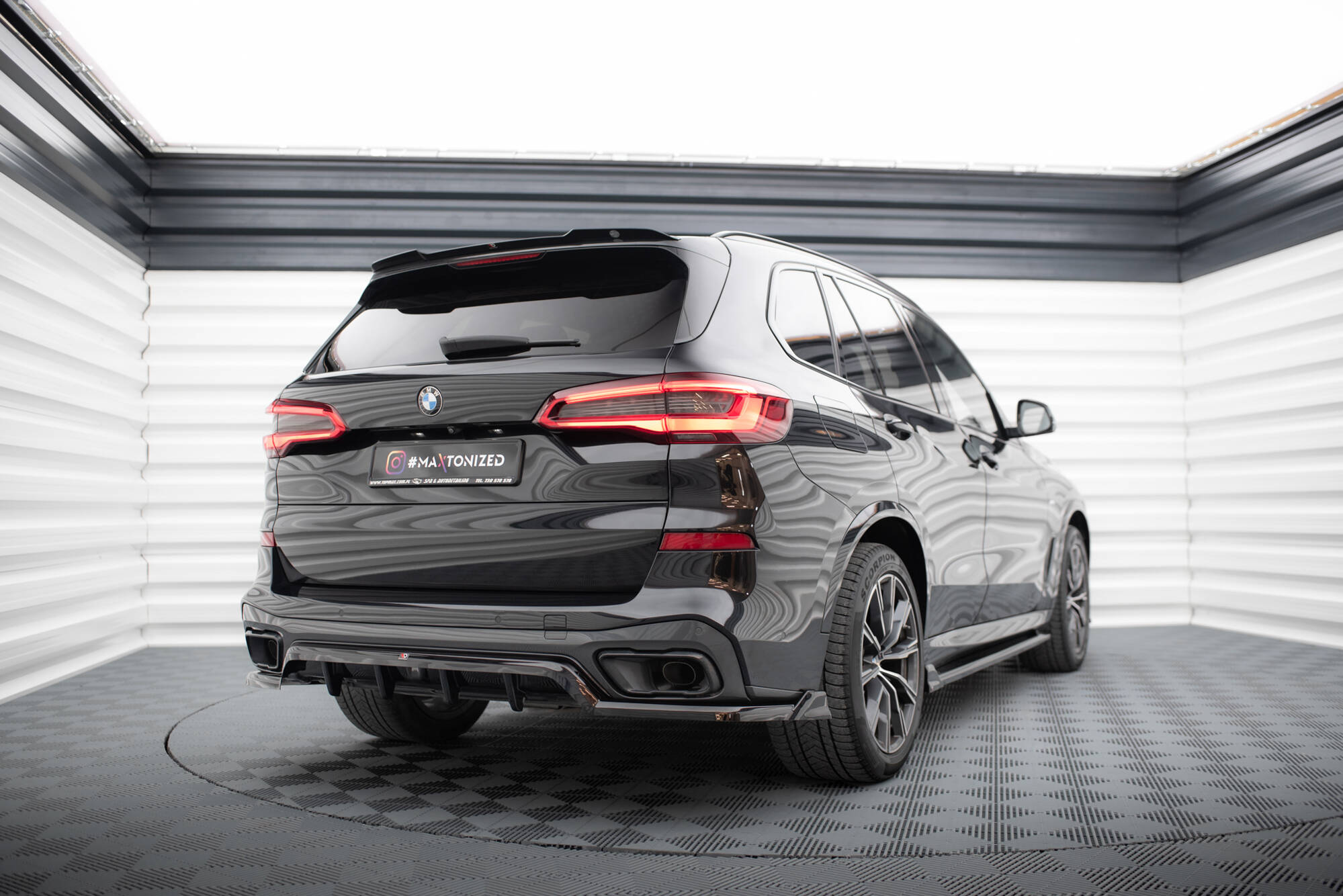 Spoiler CAP V.1 BMW X5 G05 M-Pack - 4