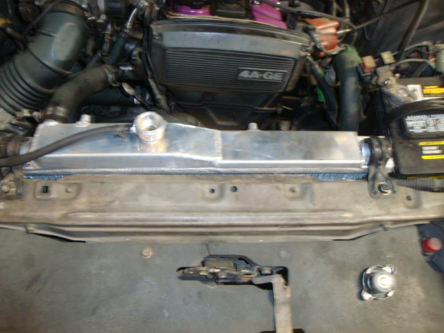 TOYOTA AE86 84-87 ALU PERFORMANCE 2-ROW RADIATOR [MR] - 4