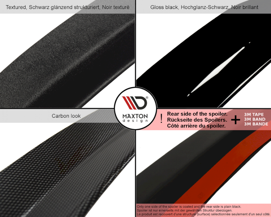 Spoiler Extension CAP Bmw X5 F15 M50D (2014-2018) - 2