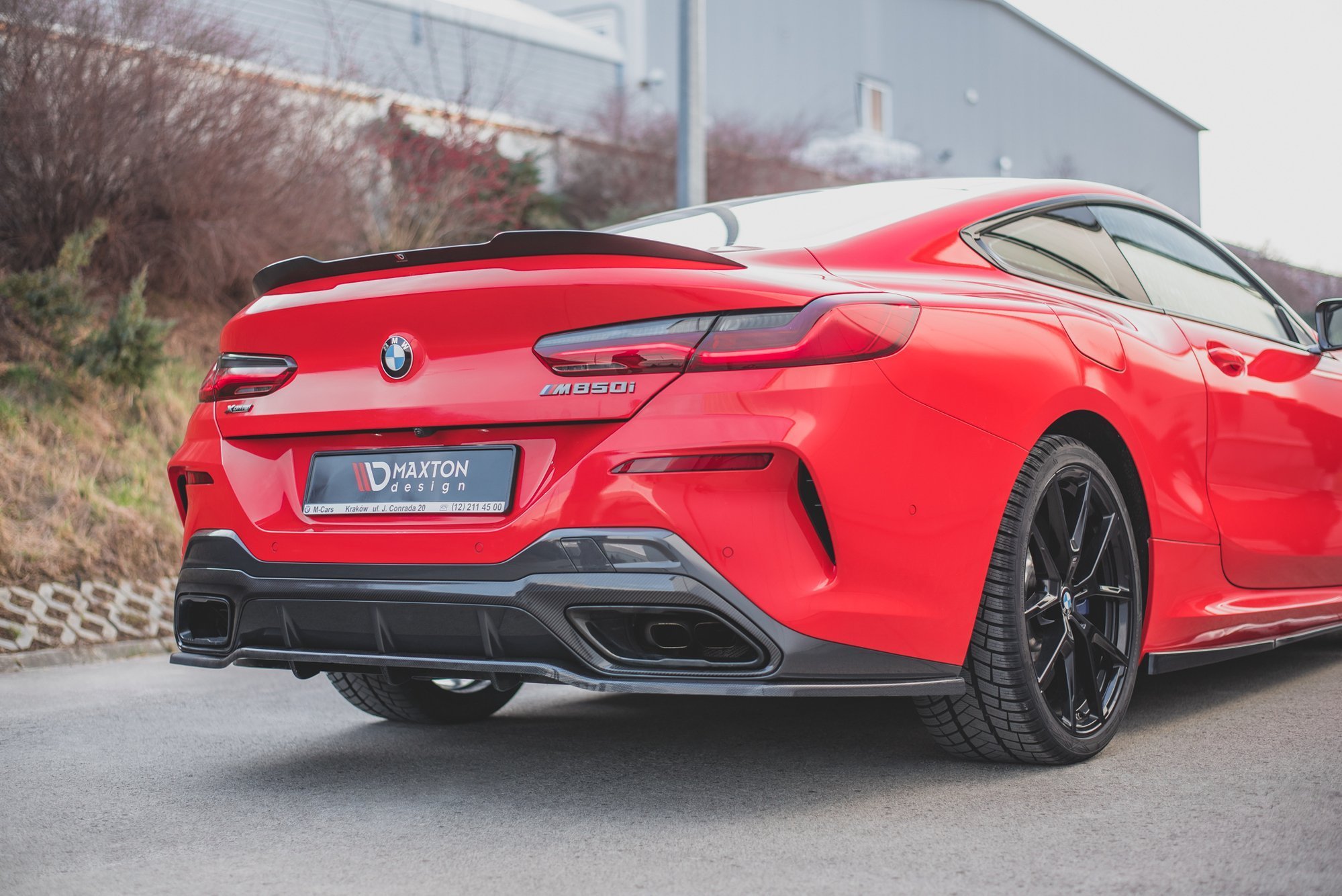Spoiler CAP Bmw 8 Coupe M-pack G15 (2018-) - 2