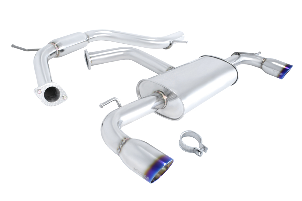 VW GOLF/GTI VI 10-13  OE-RS DUAL BURNT TIPS CATBACK [MR]