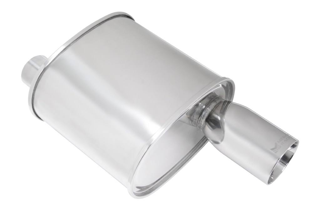 F-RT 3.5 INCH SINGLE ROLL TIP UNIVERSAL MUFFLER 2.5 INCH MR