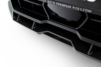 PREPREG CARBON FIBER FRONT SPLITTER SUITABLE FOR BMW X5 M F95 FACELIFT – MAXTON DESIGN