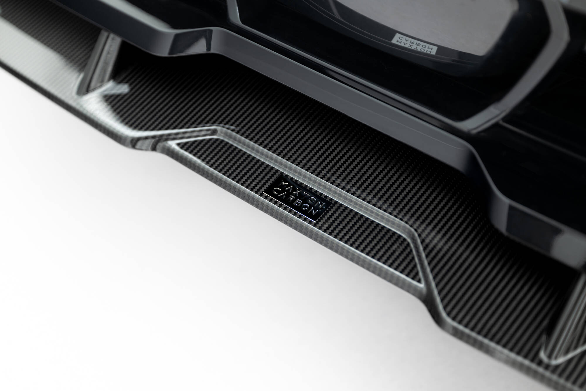 PREPREG CARBON FIBER FRONT SPLITTER SUITABLE FOR BMW X5 M F95 FACELIFT – MAXTON DESIGN - 4
