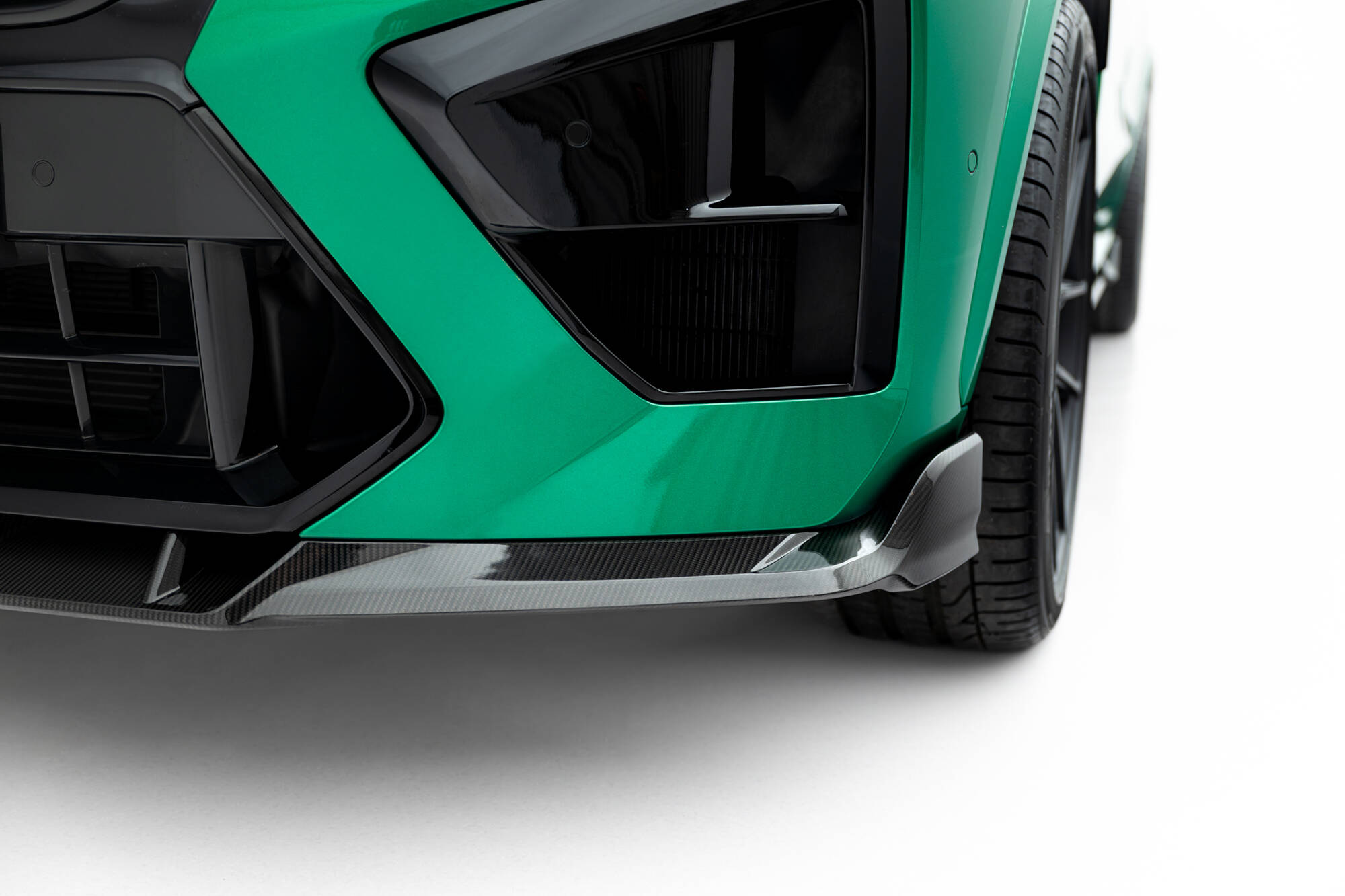 PREPREG CARBON FIBER FRONT SPLITTER SUITABLE FOR BMW X5 M F95 FACELIFT – MAXTON DESIGN - 9