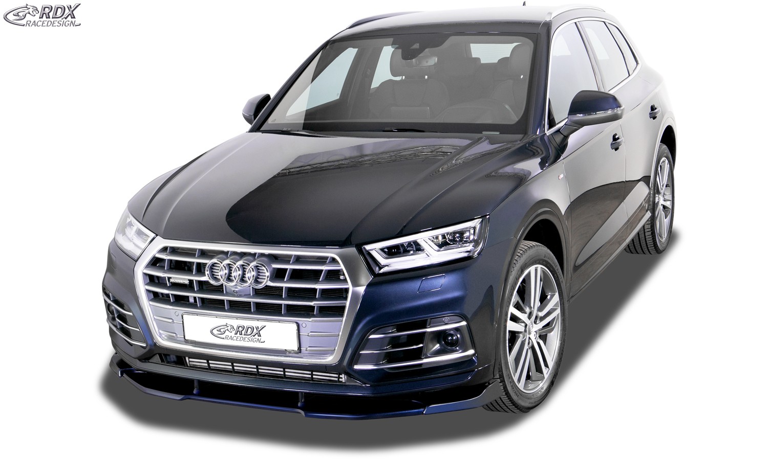 FRONT SPOILER VARIO-X AUDI Q5 (FY) S-LINE & SQ5 FRONT LIP SPLITTER - 2