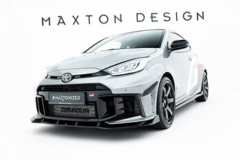 FRONT SPLITTER V.1 + FLAPS SUITABLE FOR TOYOTA GR YARIS MK4 FACELIFT – MAXTON DESIGN