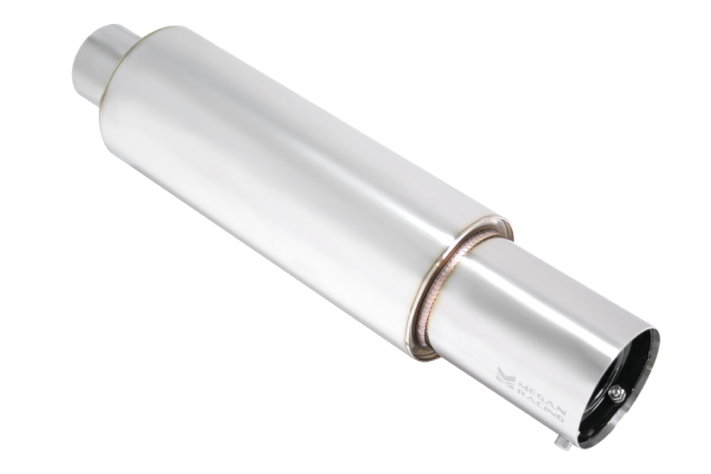 S-N1 STYLE MEGAN RACING UNIVERSAL MUFFLER 2.5 INCH SMALL MR