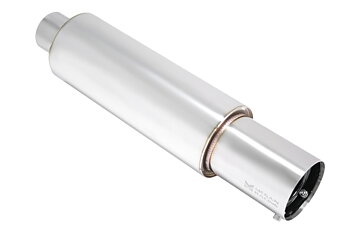 S-N1 STYLE MEGAN RACING UNIVERSAL MUFFLER 2.5 INCH SMALL MR