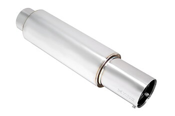 S-N1 STYLE MEGAN RACING UNIVERSAL TURBO MUFFLER 3 INCH SMALL