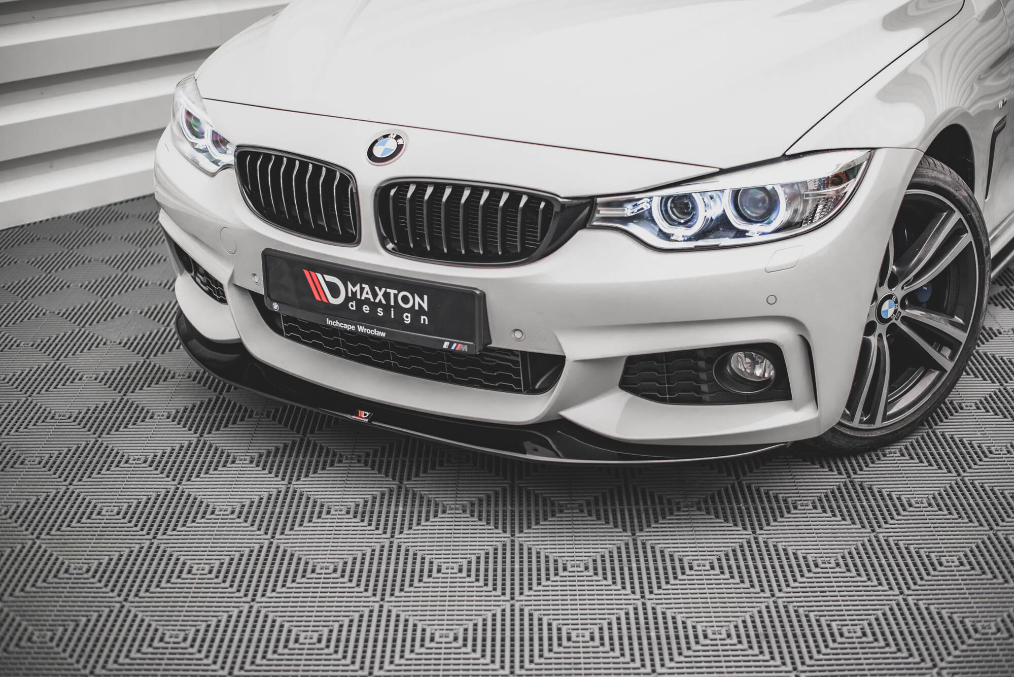 Front Splitter V.2 BMW 4 Coupe / Gran Coupe / Cabrio M-Pack F32 / F36 / F33 - 3