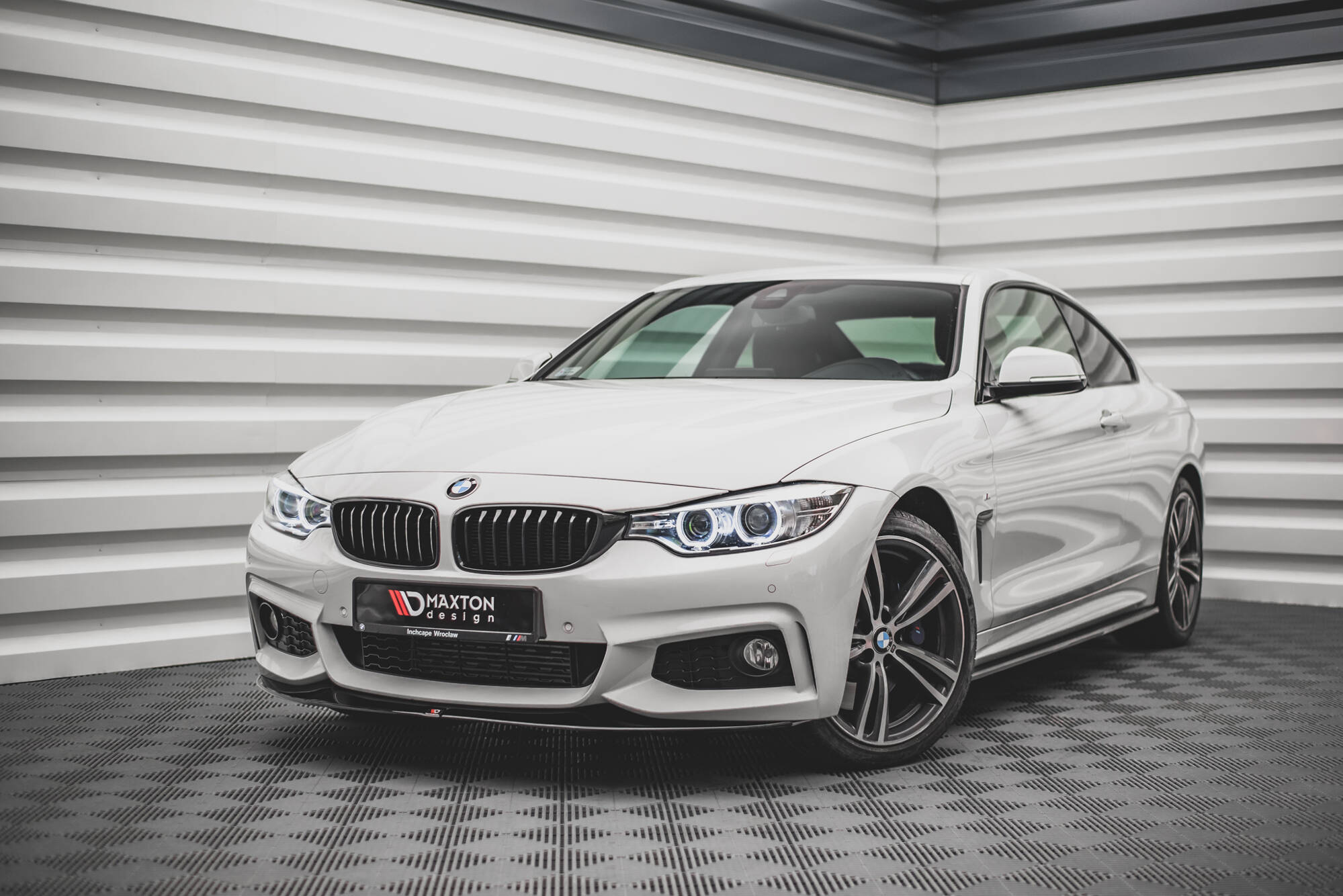 Front Splitter V.2 BMW 4 Coupe / Gran Coupe / Cabrio M-Pack F32 / F36 / F33 - 2
