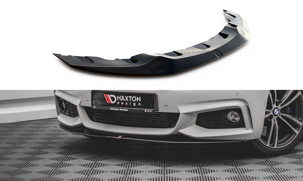 Front Splitter V.2 BMW 4 Coupe / Gran Coupe / Cabrio M-Pack F32 / F36 / F33