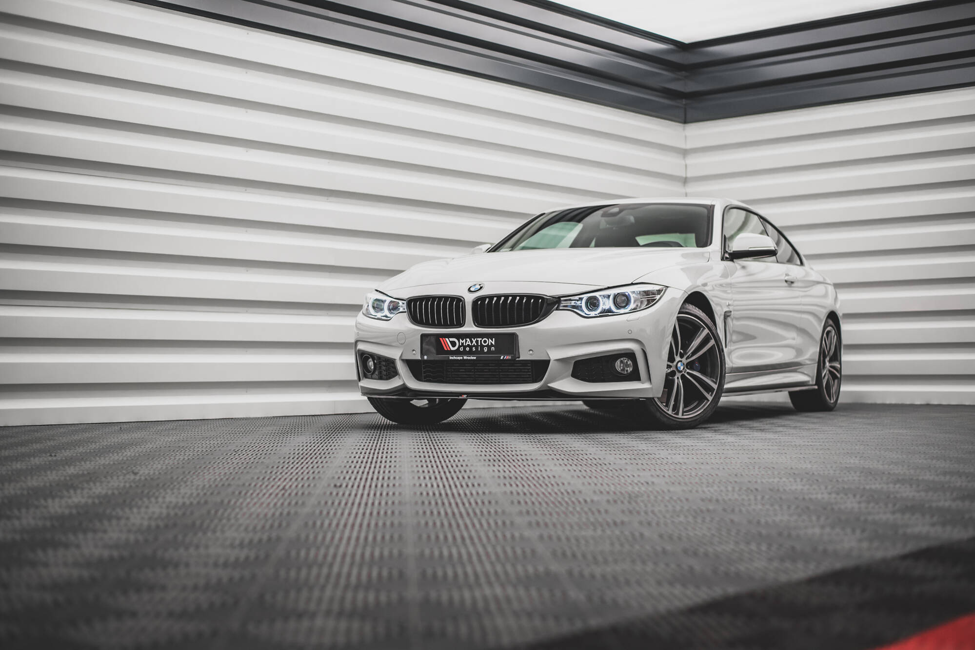 Front Splitter V.2 BMW 4 Coupe / Gran Coupe / Cabrio M-Pack F32 / F36 / F33 - 5