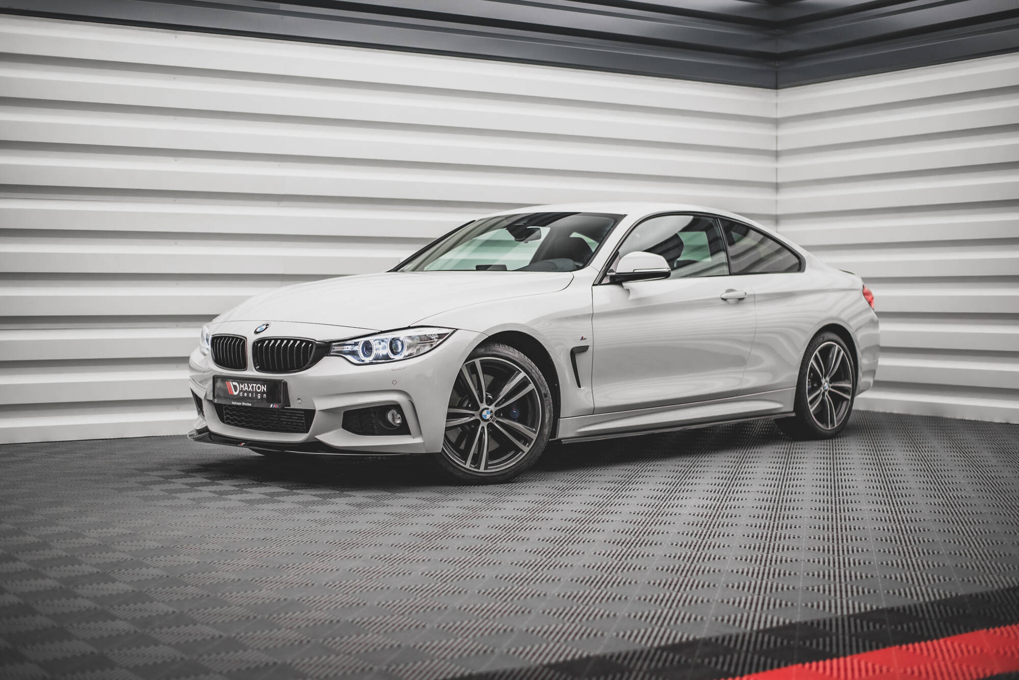 Front Splitter V.2 BMW 4 Coupe / Gran Coupe / Cabrio M-Pack F32 / F36 / F33 - 4