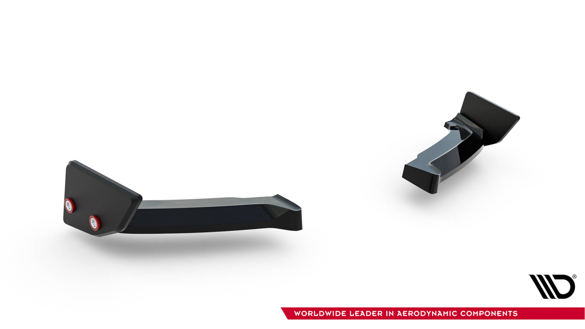 REAR SIDE SPLITTERS V.1 + FLAPS SUITABLE FOR TOYOTA GR YARIS MK4 FACELIFT – MAXTON DESIGN - 2