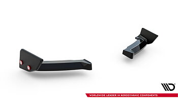 REAR SIDE SPLITTERS V.1 + FLAPS SUITABLE FOR TOYOTA GR YARIS MK4 FACELIFT – MAXTON DESIGN