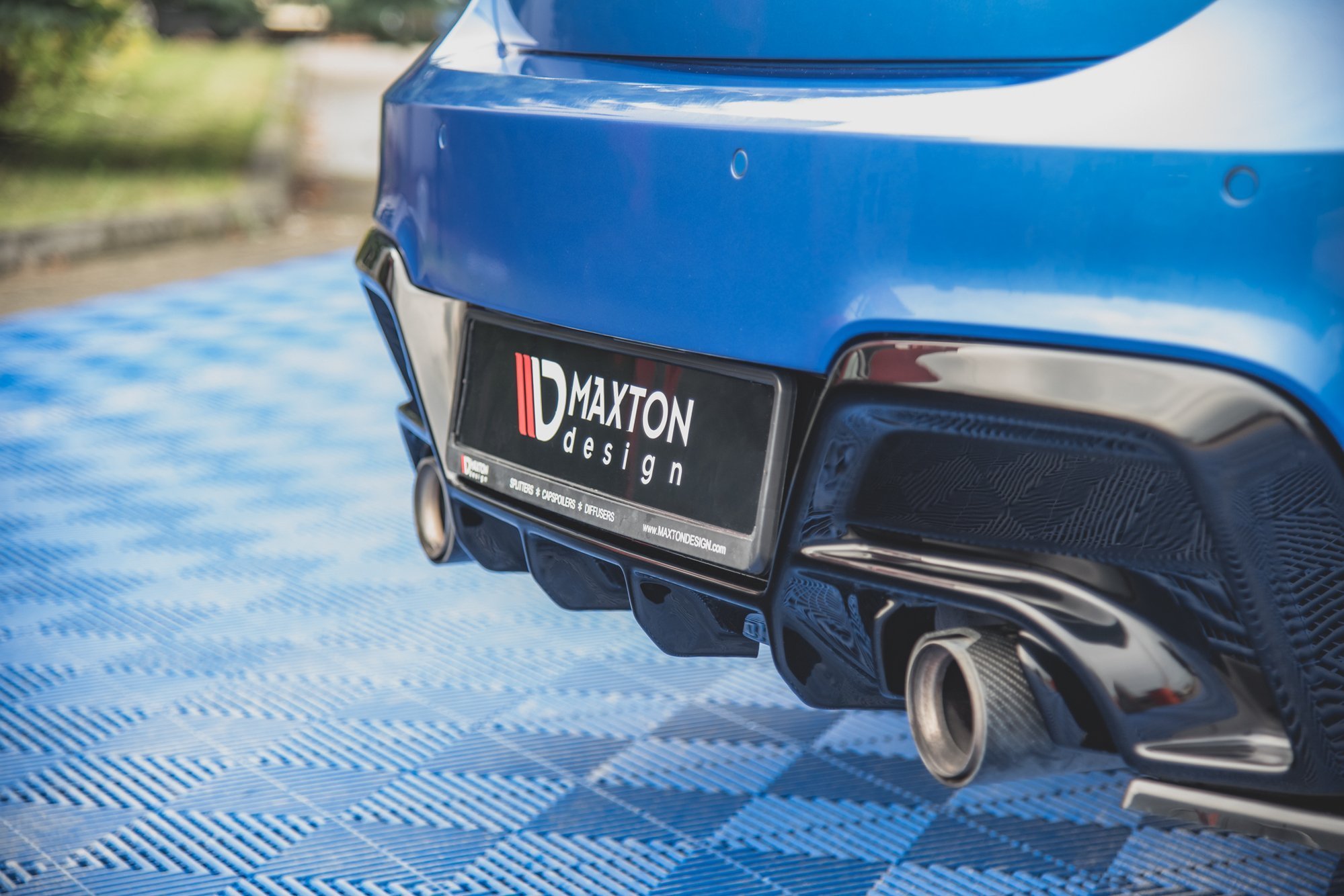 Rear Side Splitters V.2 Bmw M135I F20 (2011-2015) - 5