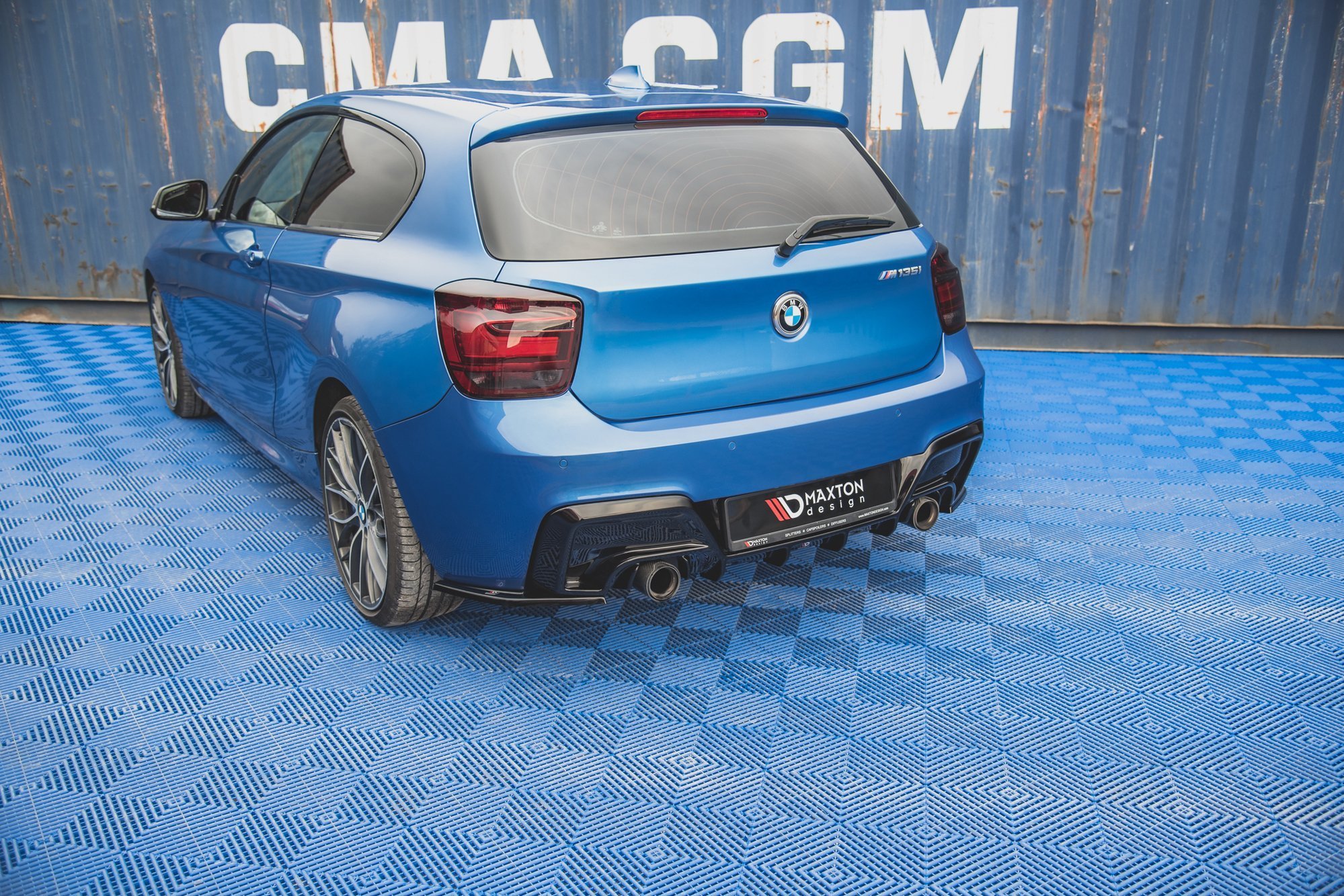 Rear Side Splitters V.2 Bmw M135I F20 (2011-2015) - 3
