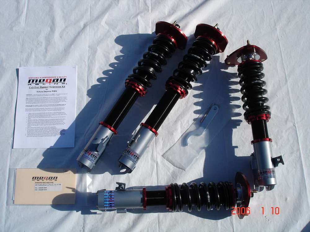 WRX STI 05+ MEGAN RACING SS ADJUSTABLE LOWERING KIT