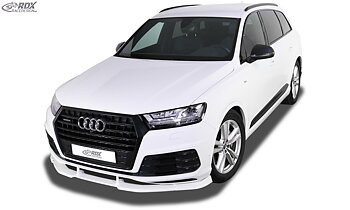 FRONT SPOILER VARIO-X AUDI Q7 S-LINE (4M) FRONT LIP SPLITTER