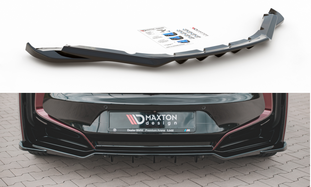 Central Rear Splitter (Vertical Bars) BMW i8
