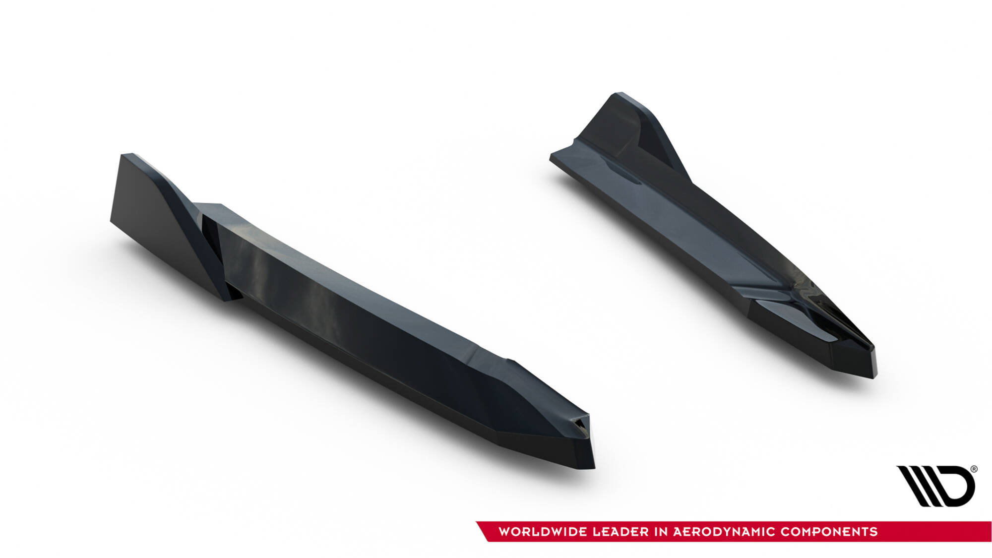 REAR SIDE SPLITTERS V.8 SUITABLE FOR SKODA OCTAVIA RS LIFTBACK / COMBI MK4 – MAXTON DESIGN - 4