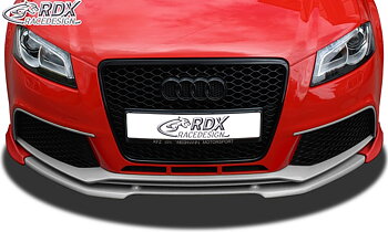 FRONT SPOILER VARIO-X AUDI RS3 2011+ (3-DOORS + SPORTBACK) FRONT LIP SPLITTER
